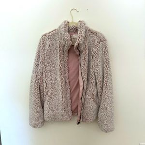 Blush Sherpa Jacket